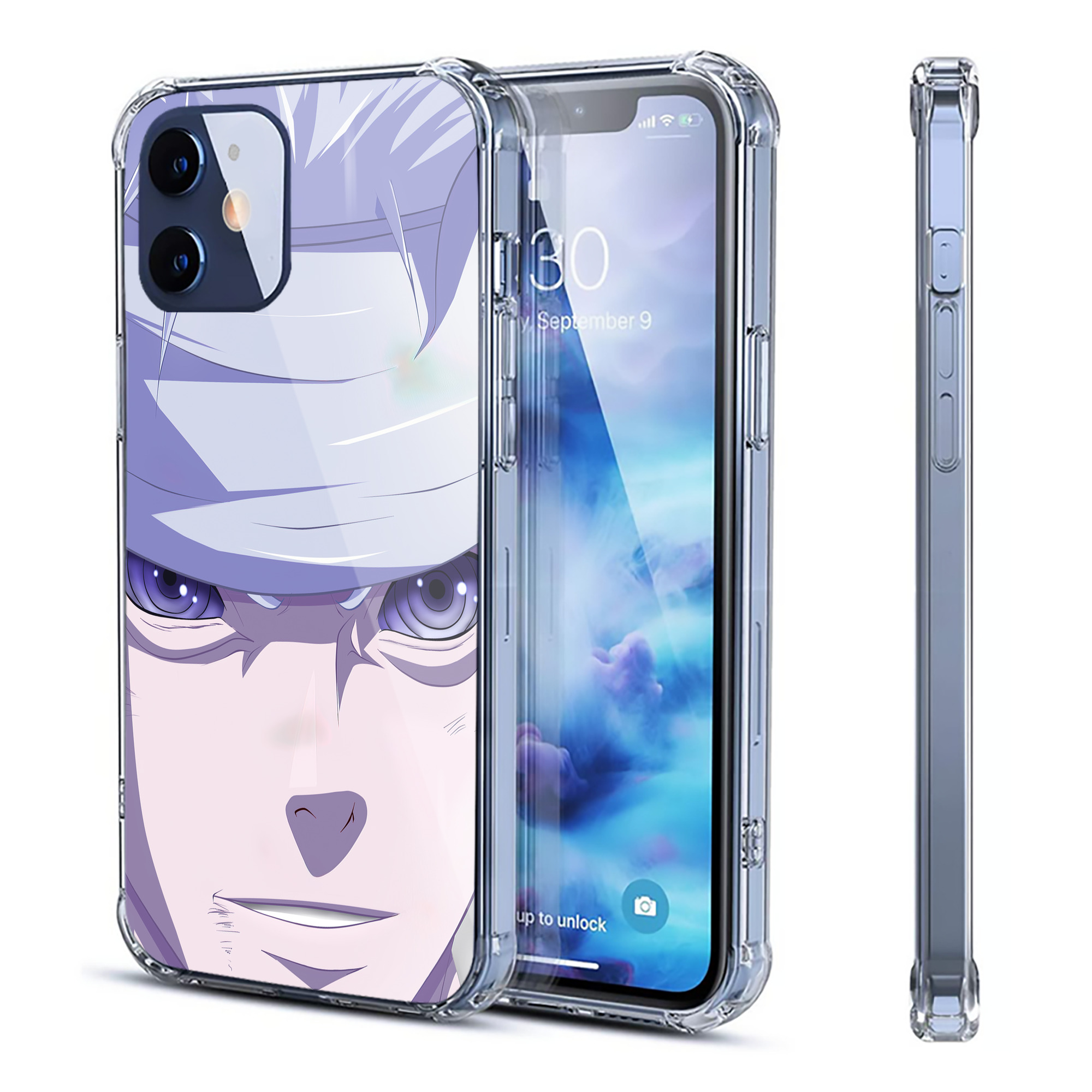 （画像用） NARUTO -ナルト- NARUTO -ナルト- 疾風伝 【iPhone 12シリーズ対応】透明スマホケース（クリアソフトケース）